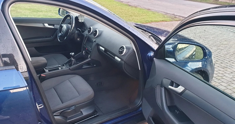 Audi A3 cena 31999 przebieg: 260569, rok produkcji 2010 z Piotrków Kujawski małe 781
